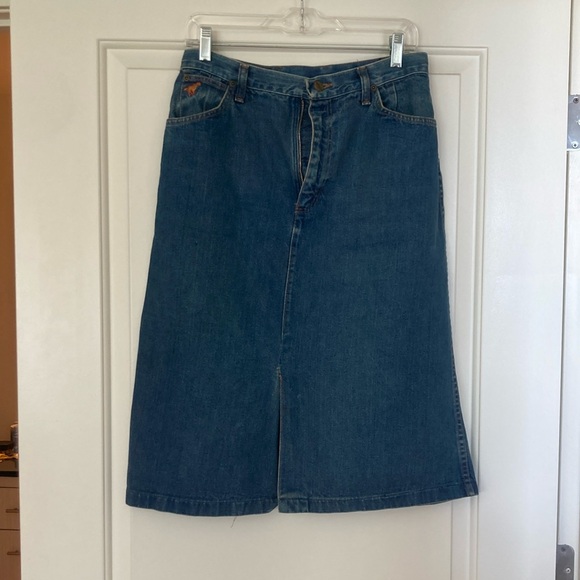 Wrangler Denim Midi Skirt - Picture 1 of 3